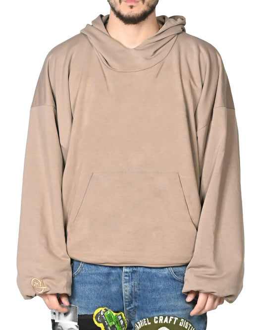 BLANK BEIGE HOODIE