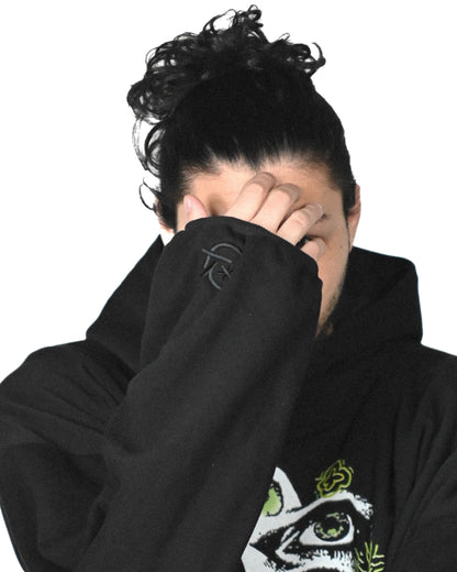 EYES BLACK HOODIE